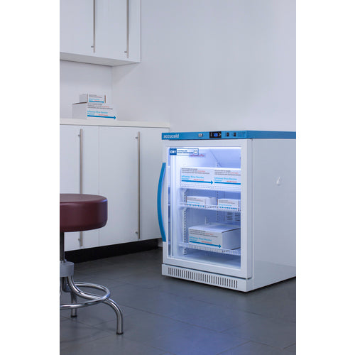 Accucold - 6 Cu.Ft. ADA Height Upright Controlled Room Temperature Cabinet Accucold - 6 Cu.Ft. ADA Height Upright Controlled Room Temperature Cabinet