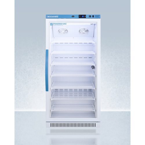 Accucold - 8 Cu.Ft. Upright Vaccine Refrigerator, Certified to NSF/ANSI 456 Vaccine Storage Standard