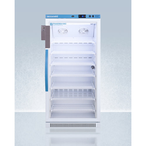 Accucold - 8 Cu.Ft. Upright Vaccine Refrigerator, Certified to NSF/ANSI 456 Vaccine Storage Standard Accucold - 8 Cu.Ft. Upright Vaccine Refrigerator, Certified to NSF/ANSI 456 Vaccine Storage Standard