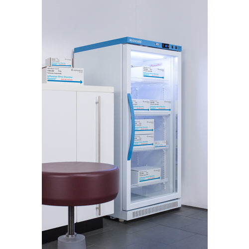 Accucold - 8 Cu.Ft. Upright Vaccine Refrigerator, Certified to NSF/ANSI 456 Vaccine Storage Standard Accucold - 8 Cu.Ft. Upright Vaccine Refrigerator, Certified to NSF/ANSI 456 Vaccine Storage Standard