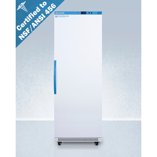 Accucold - 18 Cu.Ft. Upright Vaccine Refrigerator, Certified to NSF/ANSI 456 Vaccine Storage Standard Accucold - 18 Cu.Ft. Upright Vaccine Refrigerator, Certified to NSF/ANSI 456 Vaccine Storage Standard