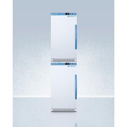 Accucold - 20" Wide Performance Series All-Refrigerator/All-Freezer Combination