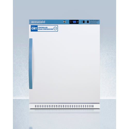 Accucold - 6 Cu.Ft. Upright Controlled Room Temperature Cabinet, ADA Height Accucold - 6 Cu.Ft. Upright Controlled Room Temperature Cabinet, ADA Height