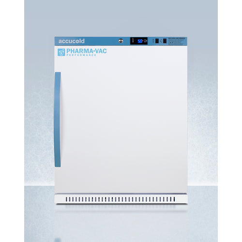 Accucold - 6 Cu.Ft. ADA Height Vaccine Refrigerator, Certified to NSF/ANSI 456 Vaccine Storage Standard Accucold - 6 Cu.Ft. ADA Height Vaccine Refrigerator, Certified to NSF/ANSI 456 Vaccine Storage Standard