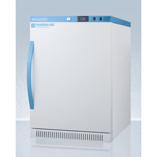 Accucold - 6 Cu.Ft. ADA Height Vaccine Refrigerator, Certified to NSF/ANSI 456 Vaccine Storage Standard Accucold - 6 Cu.Ft. ADA Height Vaccine Refrigerator, Certified to NSF/ANSI 456 Vaccine Storage Standard