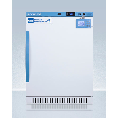 Accucold - 6 Cu.Ft. ADA Height Upright Controlled Room Temperature Cabinet Accucold - 6 Cu.Ft. ADA Height Upright Controlled Room Temperature Cabinet