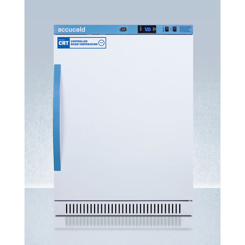 Accucold - 6 Cu.Ft. ADA Height Upright Controlled Room Temperature Cabinet Accucold - 6 Cu.Ft. ADA Height Upright Controlled Room Temperature Cabinet