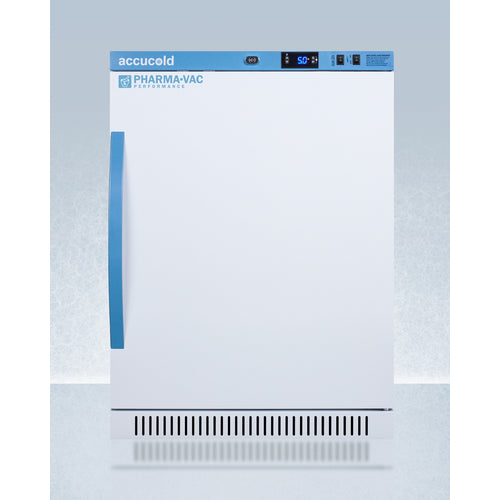 Accucold - 6 Cu.Ft. ADA Height Vaccine Refrigerator, Certified to NSF/ANSI 456 Vaccine Storage Standard Accucold - 6 Cu.Ft. ADA Height Vaccine Refrigerator, Certified to NSF/ANSI 456 Vaccine Storage Standard