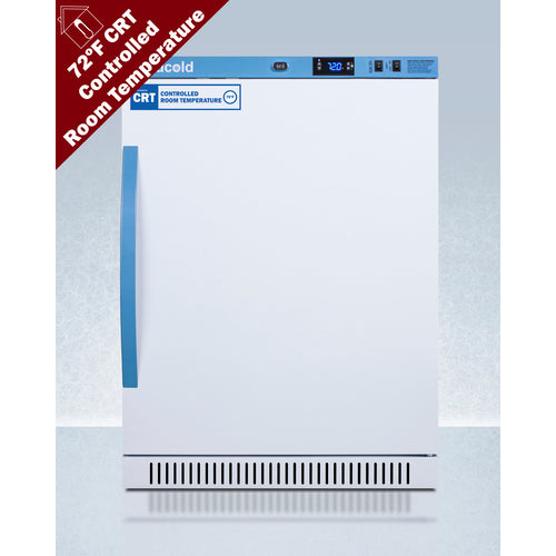 Accucold - 6 Cu.Ft. ADA Height Upright Controlled Room Temperature Cabinet Accucold - 6 Cu.Ft. ADA Height Upright Controlled Room Temperature Cabinet