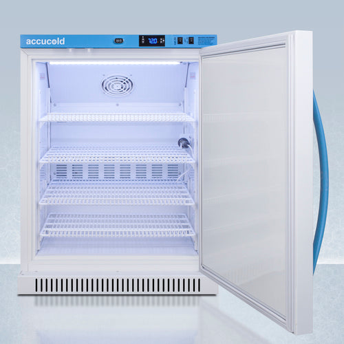 Accucold - 6 Cu.Ft. ADA Height Upright Controlled Room Temperature Cabinet Accucold - 6 Cu.Ft. ADA Height Upright Controlled Room Temperature Cabinet
