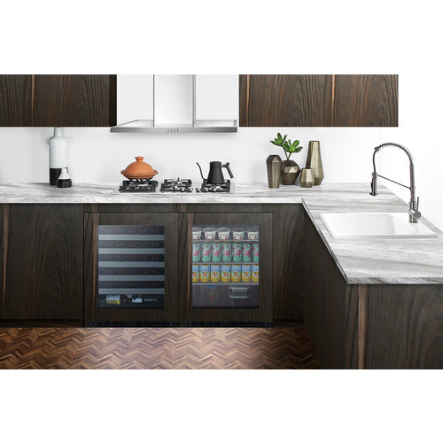 Summit - 24" Wide Built-In Wine Cellar, ADA Compliant (Panel Not Included) Summit - 24" Wide Built-In Wine Cellar, ADA Compliant (Panel Not Included)
