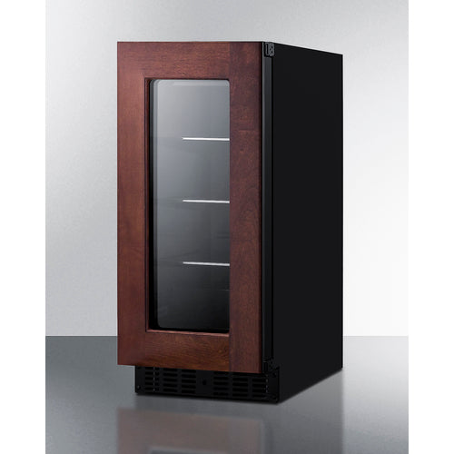 Summit - 18" deep 15" wide undercounter ADA height beverage center with panel-ready glass door - ASDG1521PNR Summit - 18" deep 15" wide undercounter ADA height beverage center with panel-ready glass door - ASDG1521PNR