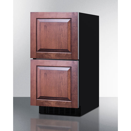 Summit - 15" Wide 2-Drawer All-Refrigerator, ADA Compliant Summit - 15" Wide 2-Drawer All-Refrigerator, ADA Compliant