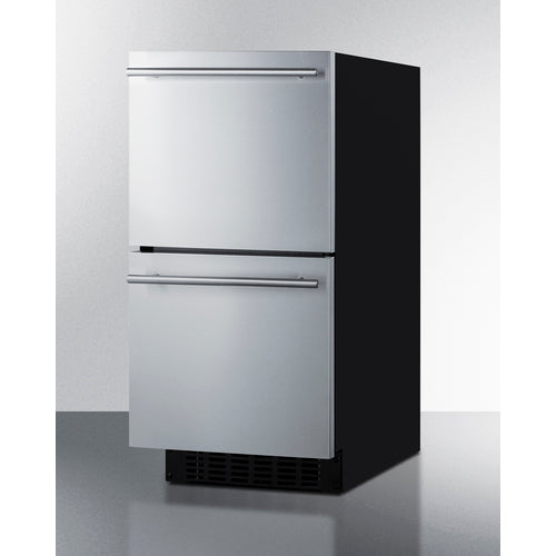 Summit - 15" Wide 2-Drawer All-Refrigerator, ADA Compliant Summit - 15" Wide 2-Drawer All-Refrigerator, ADA Compliant