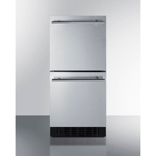 Summit - 15" Wide 2-Drawer All-Refrigerator, ADA Compliant Summit - 15" Wide 2-Drawer All-Refrigerator, ADA Compliant