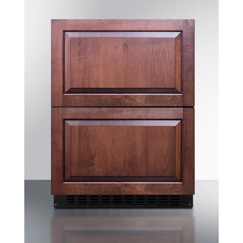 Summit - 24" Wide 2-Drawer All-Refrigerator, ADA Compliant (Panels Not Included) Summit - 24" Wide 2-Drawer All-Refrigerator, ADA Compliant (Panels Not Included)