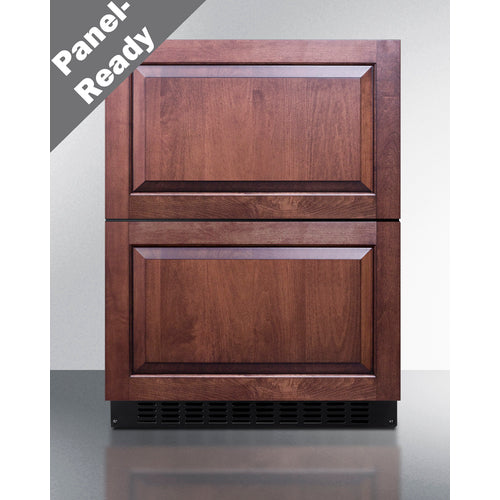 Summit - 24" Wide 2-Drawer All-Refrigerator, ADA Compliant Summit - 24" Wide 2-Drawer All-Refrigerator, ADA Compliant