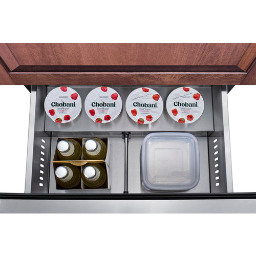 Summit - 24" Wide 2-Drawer All-Refrigerator, ADA Compliant (Panels Not Included) Summit - 24" Wide 2-Drawer All-Refrigerator, ADA Compliant (Panels Not Included)
