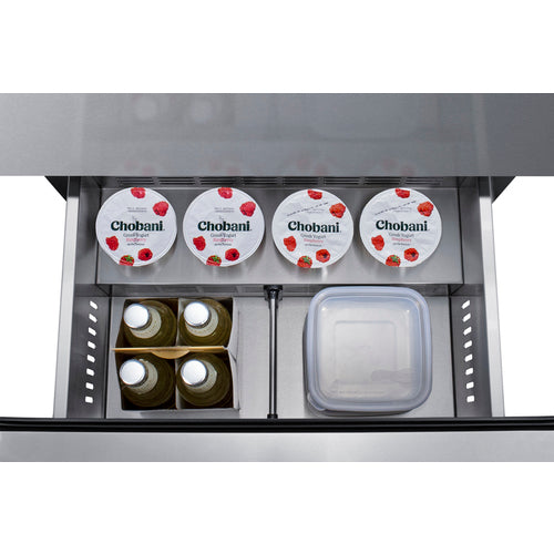 Summit - 24" Wide 2-Drawer All-Refrigerator, ADA Compliant Summit - 24" Wide 2-Drawer All-Refrigerator, ADA Compliant
