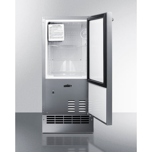 Summit - 25 lb. Drain-Free Icemaker Summit - 25 lb. Drain-Free Icemaker