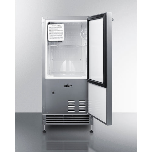Summit - 25 lb. Drain-Free Icemaker Summit - 25 lb. Drain-Free Icemaker