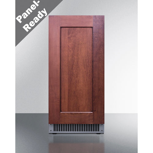 Summit - 15" wide 68 pound clear icemaker - BIM62ADAPNR