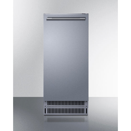 Summit - 15" wide 68 pound clear icemaker - BIM63OSADA