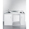 Summit - 60" Wide All-In-One Kitchenette (Refrigerator Not Included)