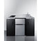 Summit - 54" Wide All-In-One Kitchenette, ADA Counter Height