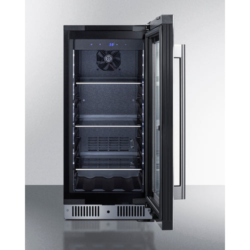 Summit - 15" wide built-in beverage center with seamless stainless steel door trim - CL156BV1 Summit - 15" wide built-in beverage center with seamless stainless steel door trim - CL156BV1