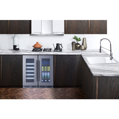 Summit - 15" wide built-in beverage center with seamless stainless steel door trim - CL156BV1 Summit - 15" wide built-in beverage center with seamless stainless steel door trim - CL156BV1