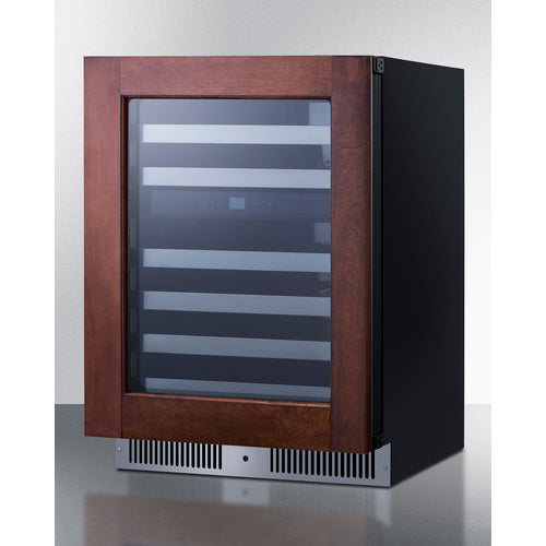 Summit - 24" wide premium dual zone undercounter wine cellar with panel-ready glass door - CL244WC2PNR Summit - 24" wide premium dual zone undercounter wine cellar with panel-ready glass door - CL244WC2PNR