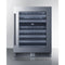 Summit - 24" wide premium dual zone undercounter wine cellar - CL244WC2