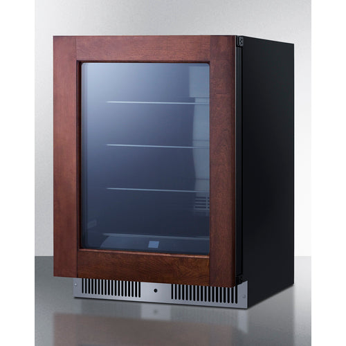 Summit - 24" wide premium built-in undercounter beverage center with panel-ready glass door - CL24BV1PNR Summit - 24" wide premium built-in undercounter beverage center with panel-ready glass door - CL24BV1PNR