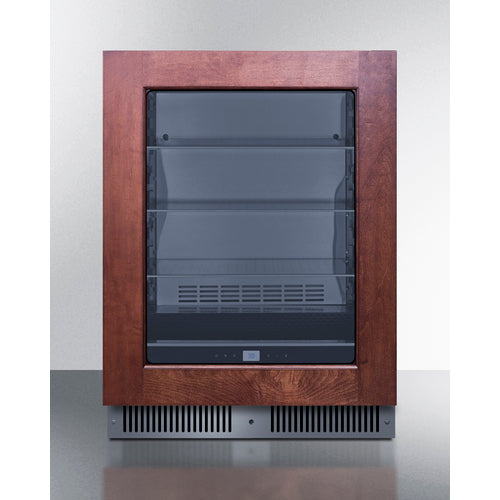 Summit - 24" wide premium built-in undercounter beverage center with panel-ready glass door - CL24BV1PNR Summit - 24" wide premium built-in undercounter beverage center with panel-ready glass door - CL24BV1PNR