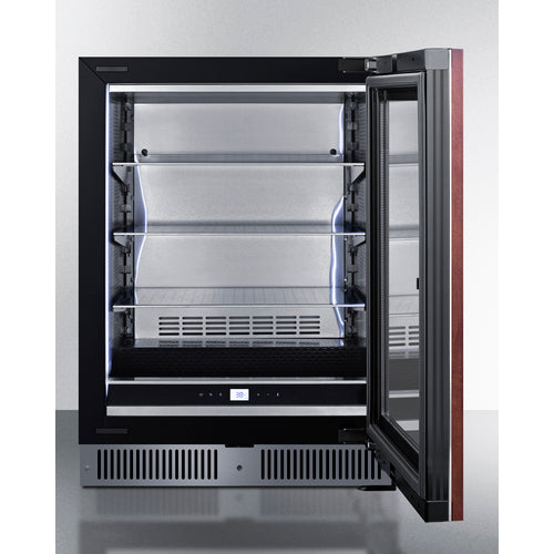 Summit - 24" wide premium built-in undercounter beverage center with panel-ready glass door - CL24BV1PNR Summit - 24" wide premium built-in undercounter beverage center with panel-ready glass door - CL24BV1PNR