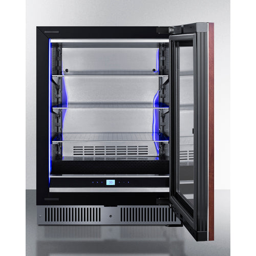 Summit - 24" wide premium built-in undercounter beverage center with panel-ready glass door - CL24BV1PNR Summit - 24" wide premium built-in undercounter beverage center with panel-ready glass door - CL24BV1PNR