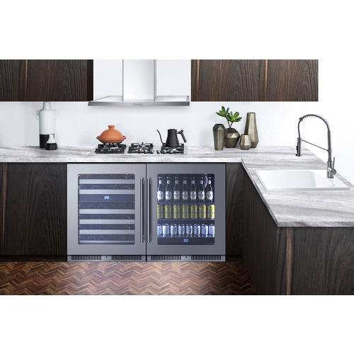 Summit - 24" wide premium built-in undercounter beverage center - CL24BV1 Summit - 24" wide premium built-in undercounter beverage center - CL24BV1