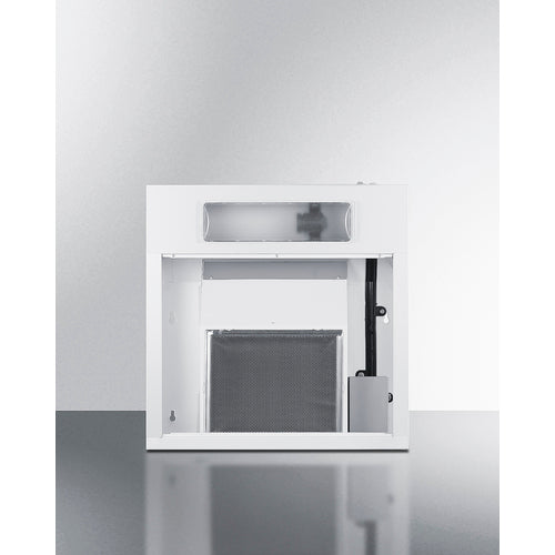 Summit - 20" Under Cabinet Convertible Range Hood - White