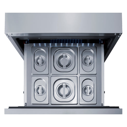 Summit - Accessory for drawer refrigerator 6 containers - KITADRD24 Summit - Accessory for drawer refrigerator 6 containers - KITADRD24