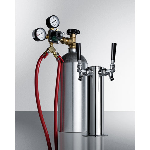Summit - Commercially approved dual tap kit to serve beer and wine - KITSBCTWINBW