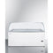 Summit - Ice cream chest freezer with glass sneeze guard (ships unassembled) - NOVA53GDC