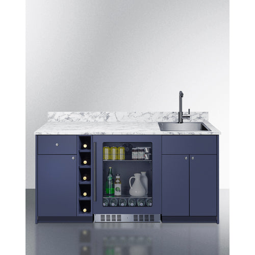 Summit - 69" wide Turnkey Oasis Wet Bar - OASISMN33