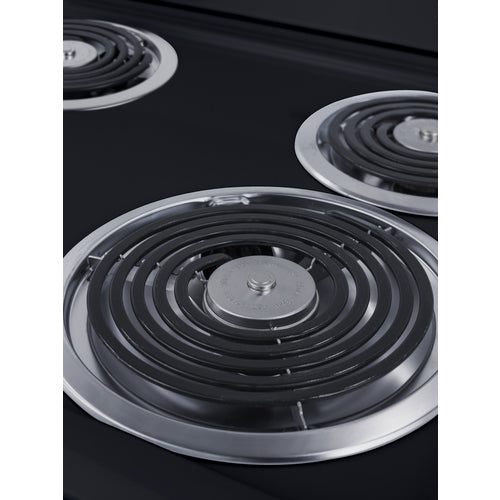 Summit - 24" wide electric coil top range in stainless steel - PROEL24SS Summit - 24" wide electric coil top range in stainless steel - PROEL24SS