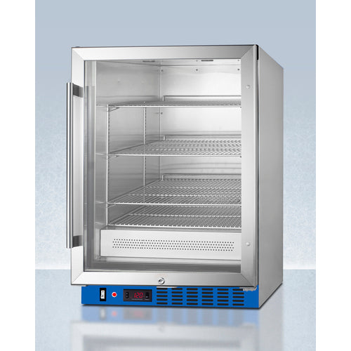 Summit - Single chamber blanket warmer with glass door, stainless steel interior, digital thermostat, and lock - PTHC65GUC Summit - Single chamber blanket warmer with glass door, stainless steel interior, digital thermostat, and lock - PTHC65GUC