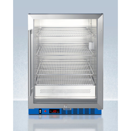Summit - Single chamber blanket warmer with glass door, stainless steel interior, digital thermostat, and lock - PTHC65GUC Summit - Single chamber blanket warmer with glass door, stainless steel interior, digital thermostat, and lock - PTHC65GUC