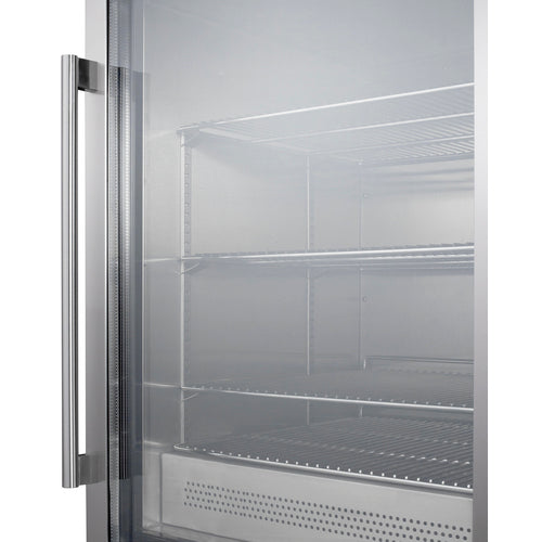 Summit - Single chamber blanket warmer with glass door, stainless steel interior, digital thermostat, and lock - PTHC65GUC Summit - Single chamber blanket warmer with glass door, stainless steel interior, digital thermostat, and lock - PTHC65GUC