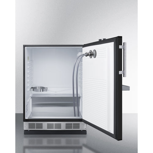 Summit - Built-in undercounter front tap kegerator for commercial or home use - SBC58BFRTP Summit - Built-in undercounter front tap kegerator for commercial or home use - SBC58BFRTP