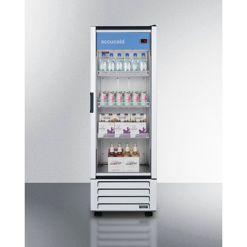 Summit - 21" wide upright glass door commercial beverage center - SCR801G Summit - 21" wide upright glass door commercial beverage center - SCR801G