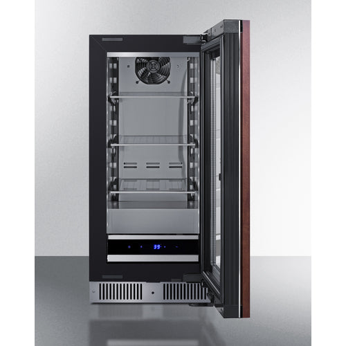Summit - Shallow 18" deep 15" wide undercounter beverage center - SDHG1533PNR Summit - Shallow 18" deep 15" wide undercounter beverage center - SDHG1533PNR